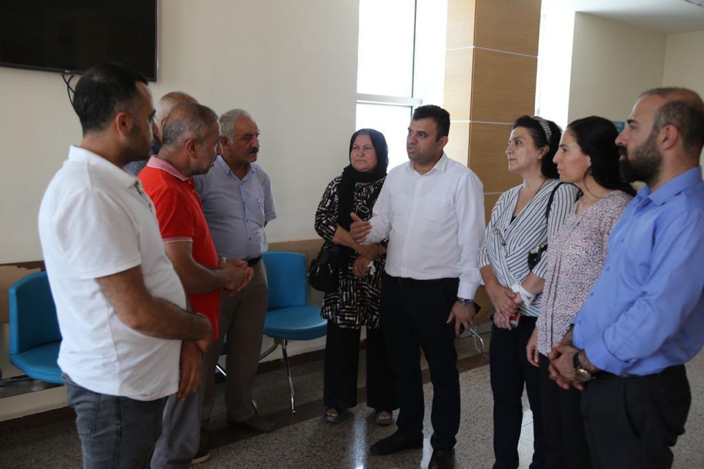 HDP, askeri cisim patlamasında yaralanan Uluğ'un ailesini ziyaret etti