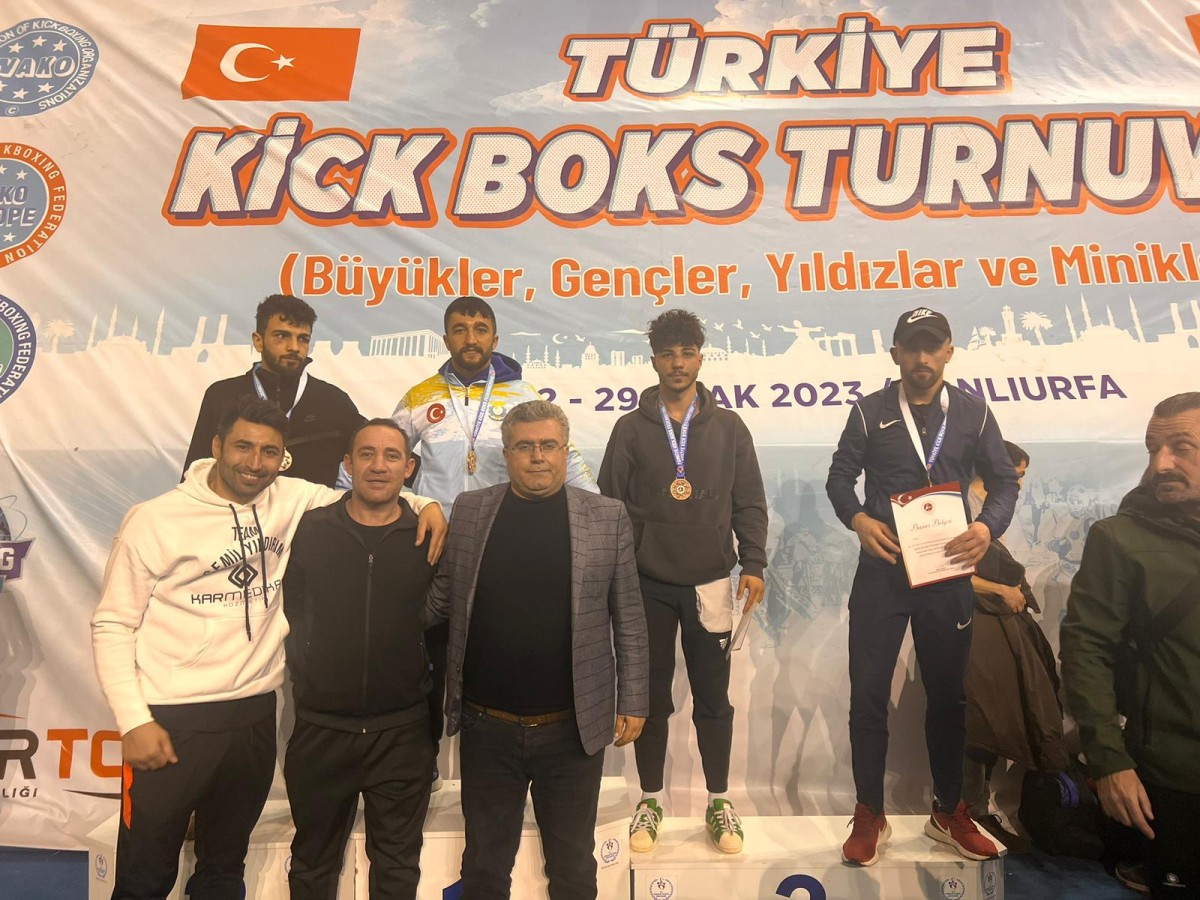 Urfalı Kıck Boksçular Türkiye Şampiyonu