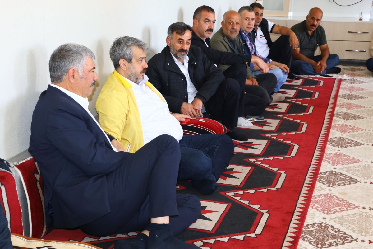 Şanlıurfa bağımsız milletvekili adayı Fatih Mehmet Bucak dua aldı