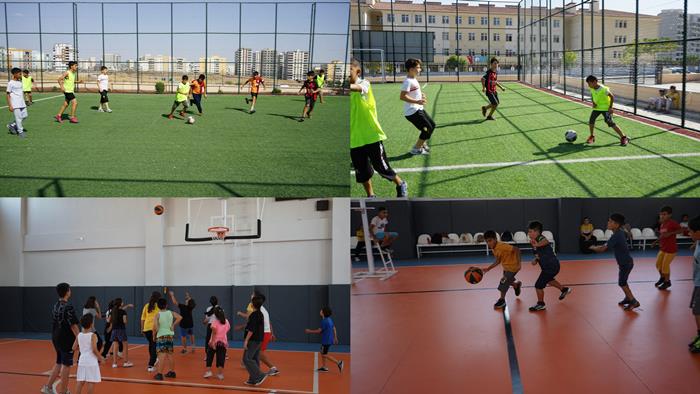 Karaköprü Belediyesinin Spor Kurslarına Çocuklardan Tam Not