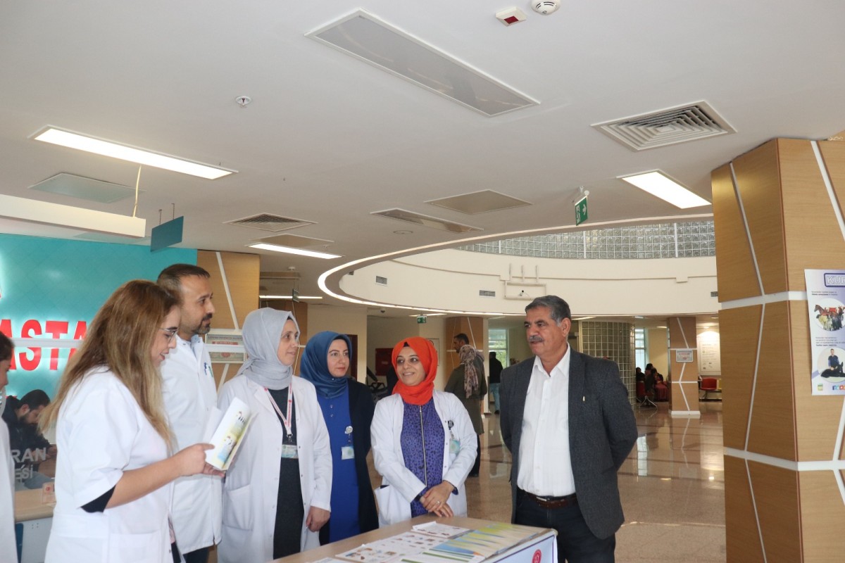 Harran Üniversitesi Hastanesinde Diyabet Hastalığına Dikkat Çekildi