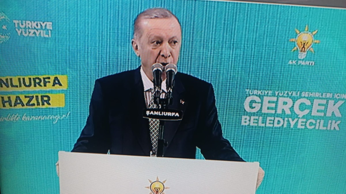 Cumhurbaşkanı recep Tayyip Erdoğan, Şanlıurfa Konuşuyor