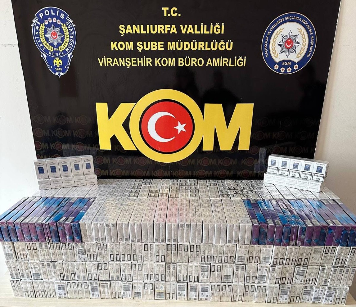 Viranşehir’de kaçakçılık ve uyuşturucu operasyonu